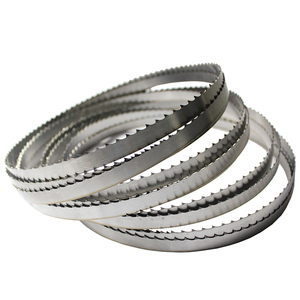 Lame per seghe a nastro per la <span class=keywords><strong>lavorazione</strong></span> del legno in materiale bimetallico importato vendita calda per il taglio di seghe a nastro per legno duro e metallo - Product Image 1