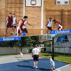 Filet de jante de basket-ball de remplacement jante de basket-ball portable objectif mural monté sur porte intérieure extérieure suspendue <span class=keywords><strong>à</strong></span> l'extérieur cerceau de basket-ball - Product Image 4