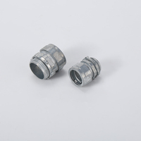 Raccord de compression à compression directe BX, ensemble de raccords combinés à vis, en zinc moulé sous pression, marque PST, pour conduit EMT, modèle CCNZ