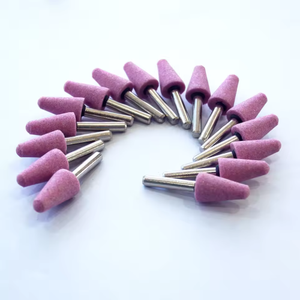 1pcs 3mm tête de meulage céramique montée meule abrasive de polissage pour outils électriques rotatifs <span class=keywords><strong>Dremel</strong></span> - Product Image 4