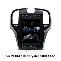 Lecteur DVD vidéo radio pour écran de voiture Android 10 avec navigation GPS pour Chrysler 300C 2013-2019