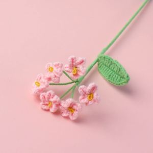 Bouquet de fleurs artificielles en fil tissé, motif « Ne vous en souvenez pas », cadeau souvenir, décoration d'intérieur - Product Image 2