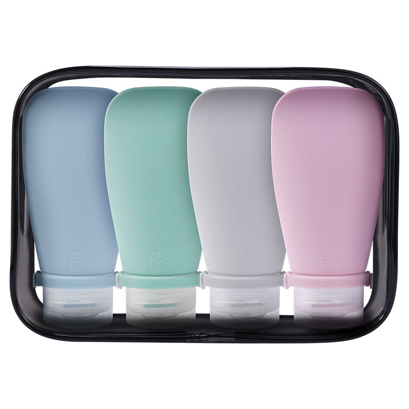 4 pack x90ml with PVC bag-2