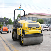 Compacteur Routier Autoporté Hydraulique de 3 Tonnes Refroidi par Eau à Moteur Diesel