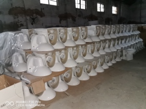 Fohome Inodoro montado en la pared sin montura P Trap Colgando Suspendido Toilette Wc Inodoro colgado en la pared para Baño - Product Image 6