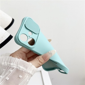 Funda Protectora Trasera con Cámara Deslizante para iPhone, Funda de TPU Suave para iPhone 16 15 14 13 12 11 - Product Image 2