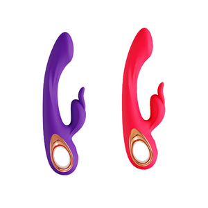 2-in-1 Clitoral &amp; <strong>G</strong>-<strong>Spot</strong> Nipple <strong>Stimulation</strong> <strong>Vibrator</strong> With 10 Frequencies USB Rechargeable IPX6 Waterproof Eco-Friendly For Women - Product Image 1