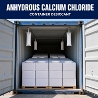 Chlorure de calcium anhydre en poudre, haute pureté, qualité industrielle, produit chimique