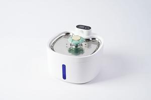 87oz/2.6L स्टेनलेस स्टील इंटेलिजेंट सेंसिंग पालतू पानी का फव्वारा स्वचालित स्मार्ट पालतू पानी डिस्पेंसर पालतू पानी का फव्वारा - Product Image 2