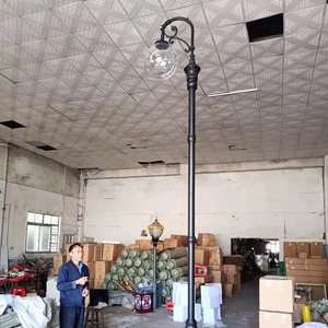 Aluminum Alloy European Garden Lamp 80Ra IP54 LED Outdoor <b>Lighting</b> For Courtyard <b>Landscape</b> - Product Image 2