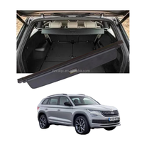 Cache-bagages arrière rétractable d'origine pour SKODA KODIAQ 2017-2023 en noir 565867871C