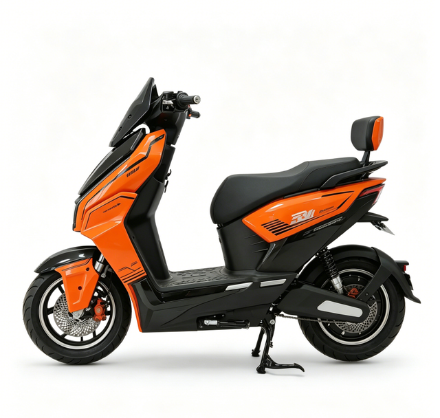 Super Strong Power Excellent Load Capacity 60V 2000W Electric Motorcycle for Adult Long Distance Riding