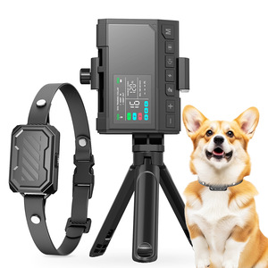 Collier de dressage pour chien avec écran couleur, clôture sans fil, barrière électronique trois en un pour utilisation en extérieur - Product Image 4