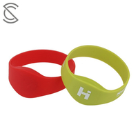 Braccialetto RFID in Silicone Tk4100 125Khz Riciclato, 100% Impermeabile e Riutilizzabile