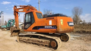 Excavadora Hidráulica Usada Doosan DH225LC-7 de 22 Toneladas, Excavadora Coreana Confiable para Movimiento de Tierras y Obras de Construcción de Carreteras - Product Image 5