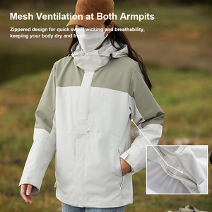 Chaqueta con Capucha de Secado Rápido, Ligera, con Protección Solar, 100% Poliéster, Bolsillo Interior, Logotipo Personalizado, Chaqueta Deportiva para Hombre - Product Image 4