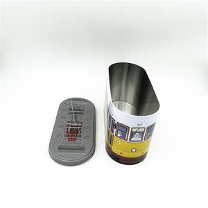 Boîte de chocolat ovale personnalisée Candy Trucks - Product Image 4