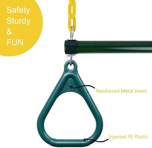 Accessoires de balançoire trapèze d'extérieur du fabricant pour enfants pour la maison, le jardin, l'école ou la maternelle - Product Image 4