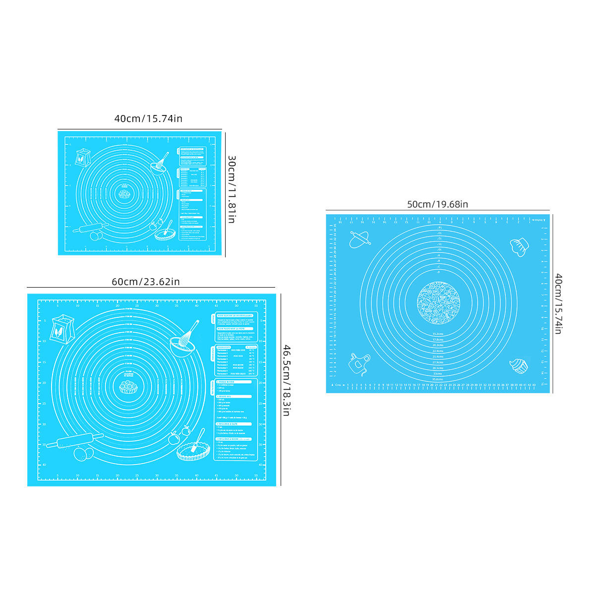 กระเป๋าพื้นหลังสีน้ำเงินและตัวอักษรสีขาว (EVA 0.4 มม.) ขนาด 40*30 ซม.