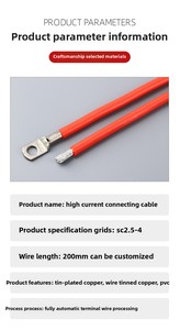 Datian Palace L6.2 Terminal Wire Conector Rojo Negro de 6,2 pasos Categoría de producto de alta calidad para gestión de cables