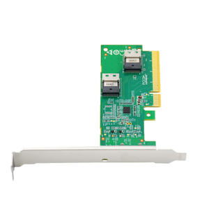 PCI Express 4.0 X8 - 2つのSlimSAS SFF-8654 4iアダプター - Product Image 5