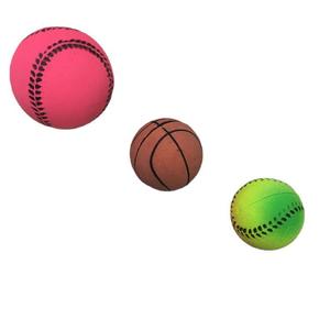 Pelotas saltarinas para mascotas, juguetes de plástico para perros de colores variados, juguete interactivo para aliviar el aburrimiento para cachorros y perros grandes - Product Image 5