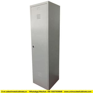 Armario de Dormitorio, Armario de Una Puerta para Apartamento, Armario de Metal de Acero, Armario Estrecho, Armario con Ruedas, W450 X D500 X H1800 - Product Image 5