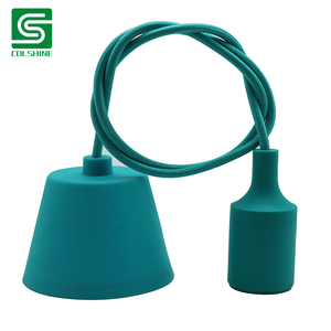 Portalámparas de Silicona E27, Portalámparas Colgante DIY con Ángulo de Haz de 360 Grados <span class=keywords><strong>para</strong></span> <span class=keywords><strong>Habitaciones</strong></span> Acogedoras y Decoración Juvenil - Product Image 3