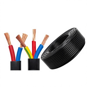 Câble industriel standard étranger RVV, gaine PVC, fil flexible, 2 ou 3 conducteurs, 1,5 2,5 <span class=keywords><strong>4</strong></span> 6, cuivre-plaqué aluminium ZR, 220V, étanche - Product Image 1