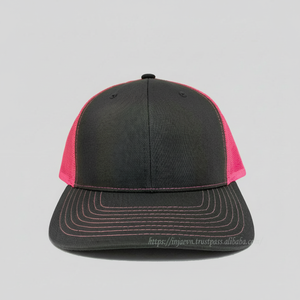 Couleur personnalisée 6 panneaux Chapeaux de camionneur Snap Back Mesh Logo de marque d'entreprise personnalisé Respirant Outdoor Sport Cap Fournisseur Vietnam - Product Image 1