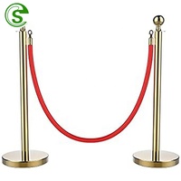 Barrière de circulation pour chantier aéroportuaire, trompette de signalisation, poteau de séparation de file d'attente, borne de séparation de file d'attente, poteau de signalisation