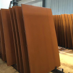 Lamiera in <span class=keywords><strong>Acciaio</strong></span> CortenA CortenB Resistente alle Intemperie per Facciate Architettoniche e Strutture Esterne 10mm 25mm Piegabile - Product Image 3