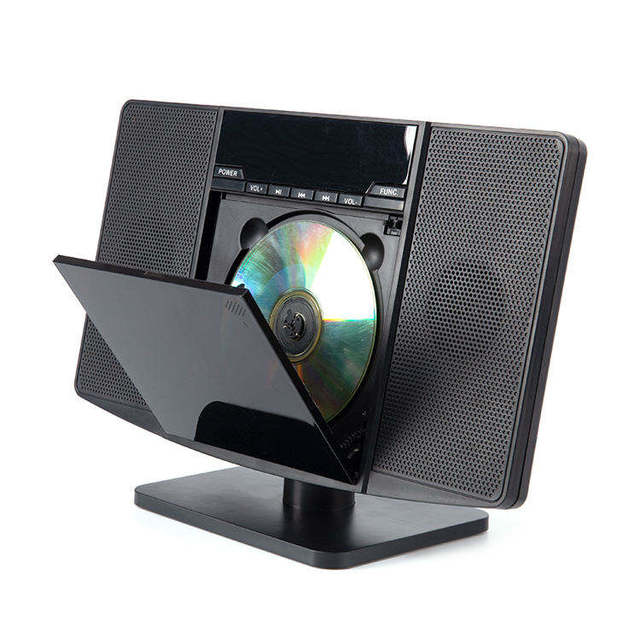 High Quality Brand New Products Aux in Remote Control Classical Black Cd Player