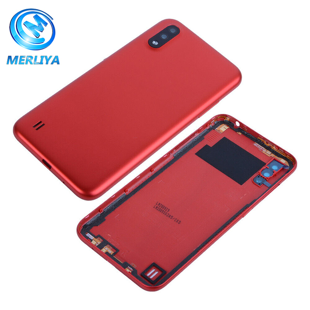 Back Case Replacement for Samsung Galaxy A01 A015 A015F Battery Door for Samsung 01 Back Cover