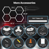 Éclairage de travail LED portable haut de gamme 5000K IP65 étanche pour l'entretien automobile, garage, atelier, hôtel, bricolage