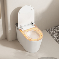 S036 WC intelligent moderne à chasse automatique en céramique, à poser au sol, pour salle de bain