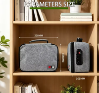 Boîte de rangement étanche en EVA avec serrure numérique pour outils de désodorisation au charbon actif personnalisé