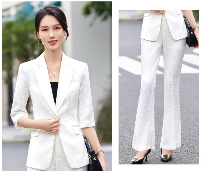 Milk Beige Coat Milk Apricot Pants