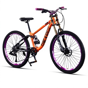 Bicicleta de Montaña S60 Softail de 8 Velocidades con Cuadro de Acero de Alto Carbono y Doble Suspensión 27.5er S60 - Product Image 2