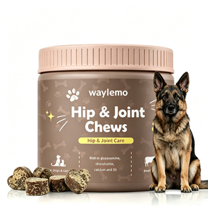 Productos Waylemo para la Salud de las Mascotas, Cuidado de las Articulaciones de la Cadera, Golosinas de Glucosamina y Condroitina, Alivio de la Artritis para Perros y Gatos Mayores - Product Image 1