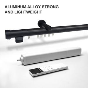Rails en H motorisés modernes en métal et systèmes électriques de <span class=keywords><strong>rail</strong></span> de <span class=keywords><strong>rideau</strong></span> pour une gestion pratique des rideaux avec accessoires - Product Image 2