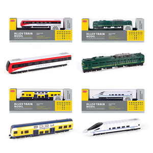 Diecast đồ chơi TRAIN SET <span class=keywords><strong>Scale</strong></span> mô hình trượt xe mô phỏng liên tỉnh đường sắt bullet train cổ điển màu xanh lá cây Train mô hình cho trẻ em Quà tặng - Product Image 6