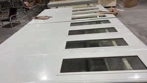 2025 mỹ hiện đại cách nhiệt 9x7 khu dân cư trên không thép cửa nhà để xe 9x7 cửa sổ Nắp cắt cho biệt thự hoàn thành bề mặt - Product Image 6