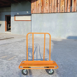 <span class=keywords><strong>Chariot</strong></span> à plateforme robuste à quatre roues <span class=keywords><strong>pour</strong></span> plaques de plâtre, capacité de 3000 lb - Product Image 2