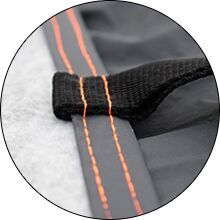 Housse de voiture universelle imperméable en PVC PEVA avec protection UV à 95% Différentes tailles de bâche de voiture pour la plupart des voitures et des SUV - Product Image 4