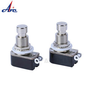 PBS-24B-4 Wholesale Electrical Push Button Switch 12.2Mm Off-(On) Momentary Guitar Pedal Switch - Product Image 4
