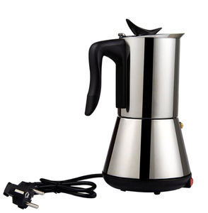 หม้อต้มกาแฟโมก้าพอท 6 ถ้วย สเตนเลสสตีล แบบคลาสสิก - Product Image 1