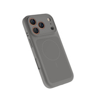 Funda Magnética de Silicona Líquida para iPhone 17 con Botón de Captura IA, Protección, Magnetismo Fuerte, Tacto Sedoso, Antipolvo, Ajuste Delgado