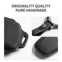 Étui pour clé de voiture de couleur d'origine pour Mercedes Benz Classe A B C E S E200 E400 E63 W213 S550 S560 C260 A200 Cla Gla Glc W206 W223 S350