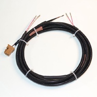 Kit de câblage robuste 12V 24V pour éclairage de travail LED à 2 fils, pour camion tout-terrain, SUV, projecteur, avec câble de commutation et faisceau 1 vers 2